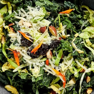 Kale & Brussel Sprout Salad